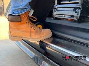 Volkswagen ID. Buzz Rear Bumper Sill Cover - Stainless Steel - Polished